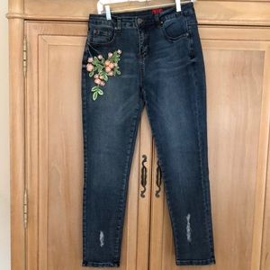 V Christina Embellished Jeans